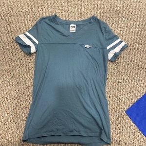 PINK vs baseball style tee. Size XS with Pink logo on front and back.